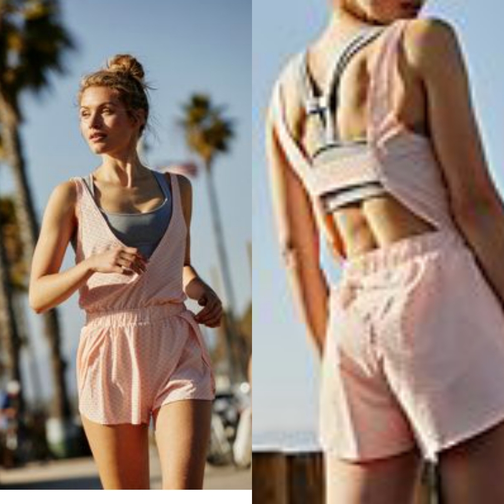 Free People Jog it Off onesie
